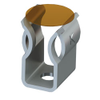 SMT Fuse Clip - w/ end stop on T&R w/ Kapton -- 3561KTR - Image