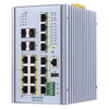Managed 10G Industrial PoE+ Switches-I - 9560-16GP4XS-I - Volktek Corporation