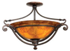 4966AC/LEAF Semi-Flush Mts.-Bowl Style - 696525 - Capital Lighting, Inc.