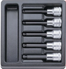 ES 54KK/5 - ball ended INHEX sockets 1/2