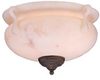 Light Kit - Handle Bowl - Cappuccino Faux Al - MC133-L - Monte Carlo Fan Company