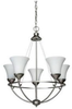 Mid. Chandeliers-Glass Up - 318511 - Light Center (The)