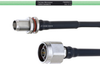 Temperature Conditioned Low Loss TNC Female Bulkhead to N Male Cable LL160 Coax in 24 Inch - FMHR0212-24 - Fairview Microwave Inc.