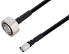 Fire Rated 7/16 DIN Male to NEX10 Male Low PIM Cable 60 Inch Length Using SPF-250 Coax Using Times Microwave Parts - PE3C6359-60 - Pasternack