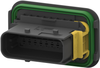 Plug Housing, 18Pos, Gf Pbt, Black; Product Range Te Connectivity - 43AC9702 - Newark, An Avnet Company