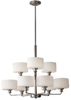 Mid. Chandeliers-Drum Shades - 360073 - Capital Lighting, Inc.