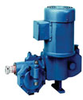 Hydraulically Actuated Diaphragm Pump, PVC and PTFE Wetted End, 11.0GPH @ 150PSI -- GO-74151-22 - Image