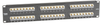CAT5e Patch Panel, 1U, Unshielded, Angled 48-Port (Up) -- JPM5E48-45ANG-UU - Image