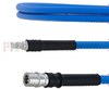 Low PIM QMA Male to QMA Female Plenum Cable SPP-250-LLPL Coax in 150 cm and RoHS with LF Solder - FMCA1793-150CM - Fairview Microwave Inc.