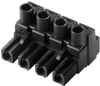 Terminal Block, Pluggable, 4Pos, 12Awg; Pitch Spacing Weidmuller - 52AC8108 - Newark, An Avnet Company