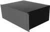 Rack Mount Cabinet, 4U, Alum, Black; Rack U Height Hammond - 57AC6209 - Newark, An Avnet Company