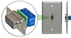 HD15 (f) to terminal block cable mount connector. - CD-HD15FEZB - Visual Sound, Inc.