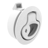 Push-to-Close Latch, Medium Size, Key Locking, 7 - 12mm  Door thickness, 25.5mm  Grip, Plastic, Natural - M1-42-1 - Southco
