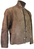 Chicago Protective Apparel Brown Large Leather Welding & Heat-Resistant Jacket - 30 in Length - 600-CL LG -- 600-CL LG - Image
