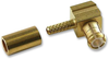 Rf / Coaxial Connector, Mcx Coaxial, Right Angle Plug, Crimp, 50 Ohm, Rg188, Rg316, Brass Rohs Compliant Radiall - 24WX577 - Newark, An Avnet Company