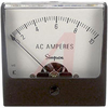 Ammeter, 0-10ACA, + 2%; 2-1/2 in.; 2%; 2.17 in.; 0.140 in.; -20 to degC - 70209370 - Allied Electronics, Inc.