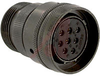 CONNECTOR,STRAIGHT PLUG,CLASS A,SIZE 16,8 #16 SOLDER SOCKET CONTACT - 70011085 - Allied Electronics, Inc.