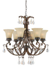 32803 Mid. Chandeliers-Glass Up - 688130 - Capital Lighting, Inc.