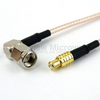 RA SMA Male to MCX Plug Cable RG316 Coax in 12 Inch - FMC0407316-12 - Fairview Microwave Inc.