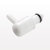 Coupling Insert, In-Line Elbow Hose Barb, Shut Off -- PMCD2302 - Image