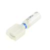 Crystal Clear Heat Shrink 31914 Male Quick Disconnect, 16-14 Ga., Blue Stripe - 31914 - Waytek, Inc.