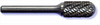 Cylindrical with radius Carbide Bur - SC-13 - Advanced Carbide Tool Company, Inc.