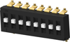 Dip Switch, 8Pos, Sp3T, Slide, Smd; No. Of Circuits Alcoswitch Te Connectivity - 38AC2441 - Newark, An Avnet Company
