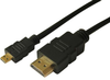 Audio Cable, Hdmi A-D Plug, 1.5M, Black; Connector To Connector Multicomp Pro - 38AC2190 - Newark, An Avnet Company