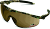 Crews Storm Safety Glasses with Mossy Oak Frame and Brown - MO11B - Safety Glasses USA