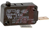 Switch, Basic, Miniature, 21 Amps, 277 VAC, Pin Plunger, SPNO, Quick Connect -- 70120160