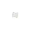 Point Pull Knob, 8-32 Thread, Zinc Alloy, Powder Coated, White - MP-06-100-70 - Southco
