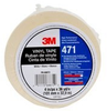 3M 471 White Marking Tape - 4 in Width x 36 yd Length - 5.2 mil Thick - 68872 - 051115-68872 - R. S. Hughes Company, Inc.