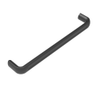 Handle, 400 mm  Hole Centers, Internal Thread, M8, Aluminum, Powder Coat, Black, Oval - P8-DHAE-3-400 - Southco