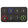 Keypad Switches -- 679-PKI0824FR-ND - Image