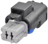 Connector Housing, Rcpt, 2Pos, Ip68, Gry Aptiv/delphi - 35AK1129 - Newark, An Avnet Company