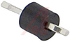 Test Point; Black; Thro-Hole; Wire Leaded; Tin; Valox; 0.063 in.; 0.35 in. - 70182831 - Allied Electronics, Inc.
