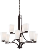 Mid. Chandeliers-Glass Up - 604120 - Light Center (The)