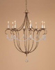 9881 Mid. Chandeliers-Candle - 432015 - Capital Lighting, Inc.