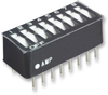 Dip Switch, 8 Position, Spst, Rocker; No. Of Circuits Alcoswitch Te Connectivity - 46F8074 - Newark, An Avnet Company