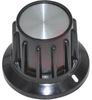 Knob; 0.98 in.; RoHS Compliant, ELV Compliant - 70156295 - Allied Electronics, Inc.