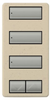 Master Control Switch - RKD-H3BSRL-ST-E - Lutron Electronics Co., Inc.
