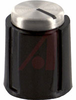 Knob; Phenolic, Brass (Bushing); 1/2 in.; 1/4 in.; 5/8 in.; 6-32 -- 70097799