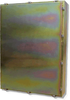Gold Zinc Plated Steel NEMA 12 Wallmount One Door Single Acc -- J-1084CHEMC - Image