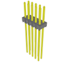 Headers, Male Pins - 612-TSW-105-29-L-D-ND - DigiKey