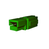 Powerpole® 15-45 Finger Proof Housings Green - 1327G5FP-BK - Anderson Power Products