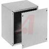 Cabinet; Steel; 5 in.; 6 in.; 4 in.; Metallic Gray; 0.219 in.; 0.187 in. - 70148707 - Allied Electronics, Inc.