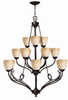 Large Chandeliers-Glass Shade - 230666 - Light Center (The)