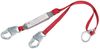 Protecta PRO Pack Red Shock-Absorbing Lanyard - 6 ft Length - 840779-01141 - 840779-01141 - R. S. Hughes Company, Inc.