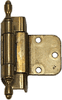Partial Wrap Around Hinges, 3/8