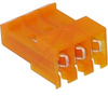 Connector; Receptacle; 3; IDC Standard;Locking Ramp; 90 deg; Nylon; 0.156 in. - 70042760 - Allied Electronics, Inc.